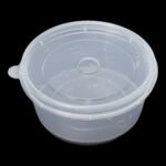 علب ميكرويف (500) أسود مستطيل سفانه مع الغطاء