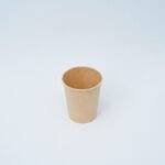 اكواب ورقية مموج بني  8 اونز